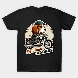 Beagle Biker T-Shirt